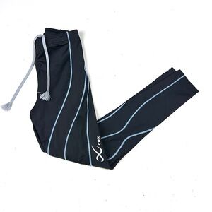 CW-X Womens Black Stabilyx Joint Support Compression Tight 121809 Sz Medium